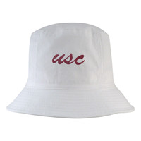 USC Trojans Women's Script Sunny Cotton Bucket Hat